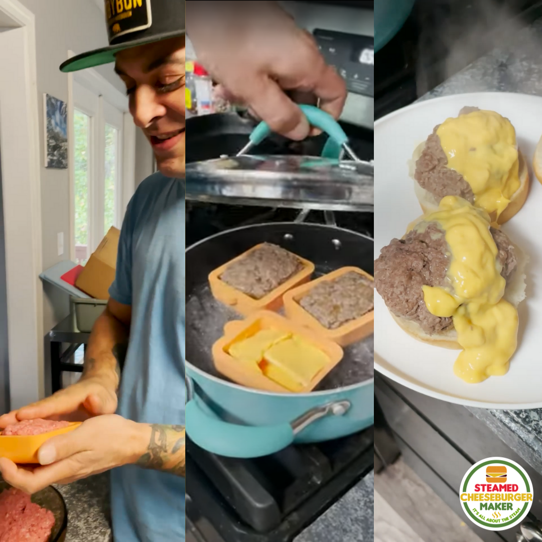 Steamed Cheeseburger Maker Tutorial Chef Matt